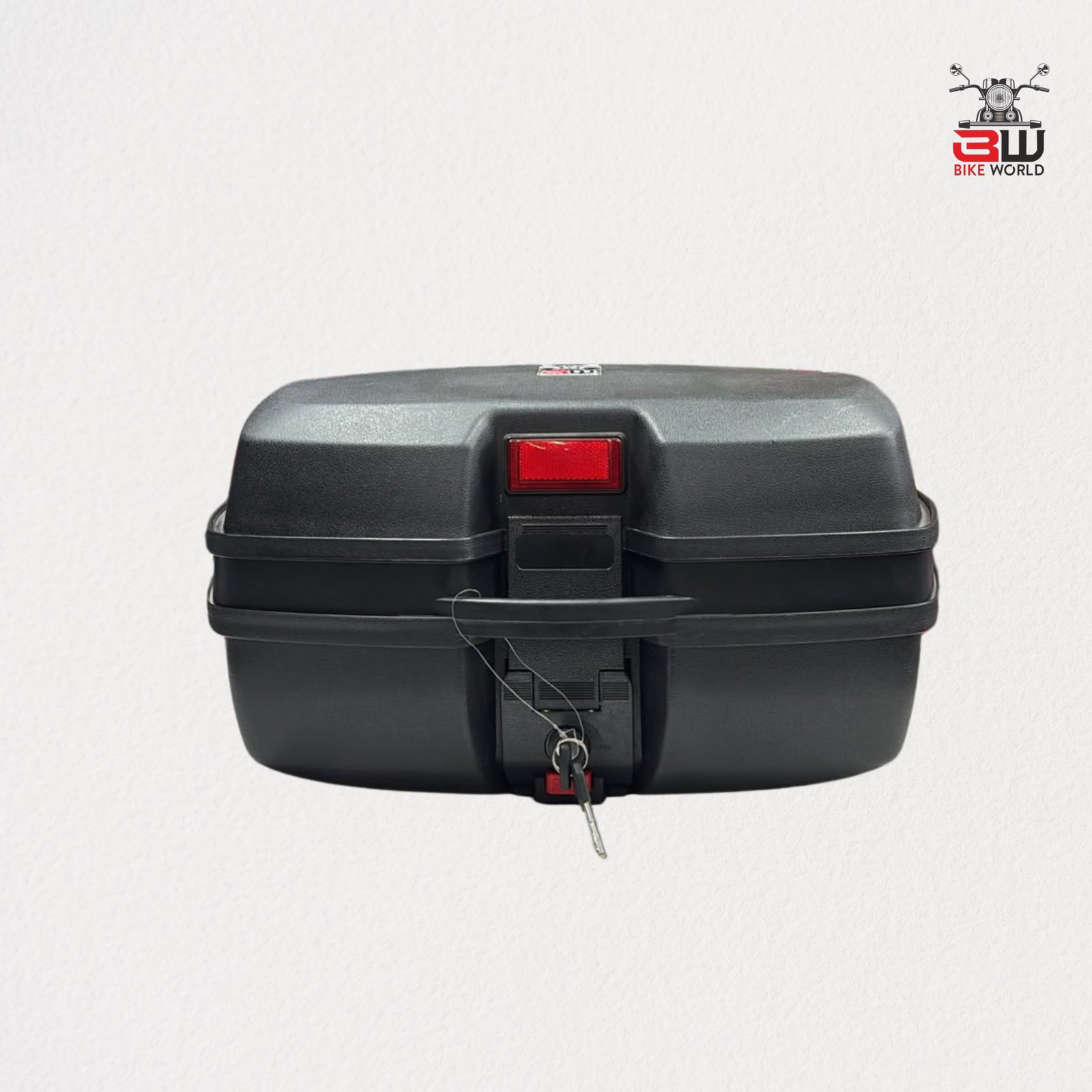 45 LTR PLASTIC TOP BOX ( FREE KNEE GUARD )