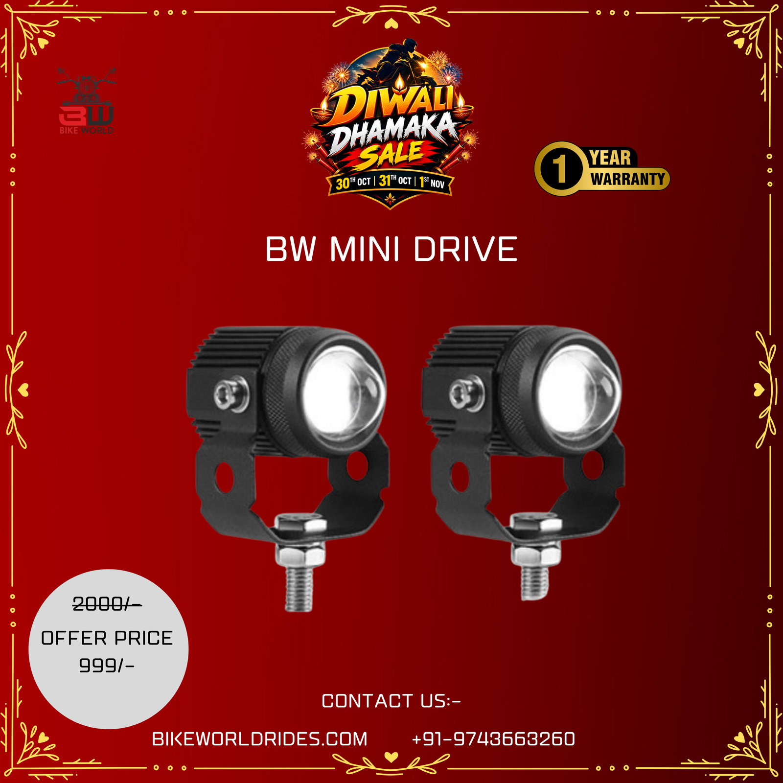 BW MINI DRIVE FOG LIGHT