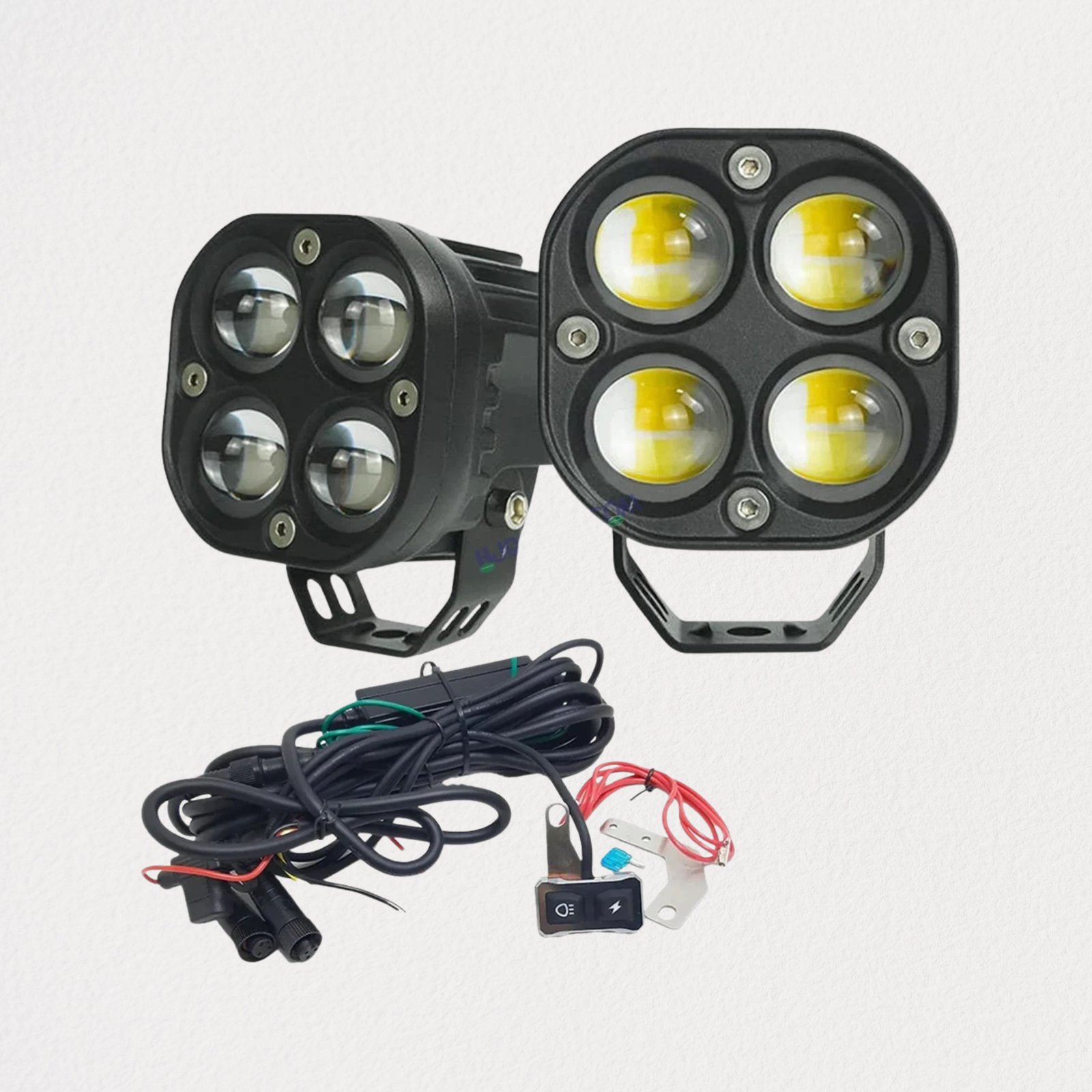 HJG 4X4 LED FOGLIGHT WITH HARNESS