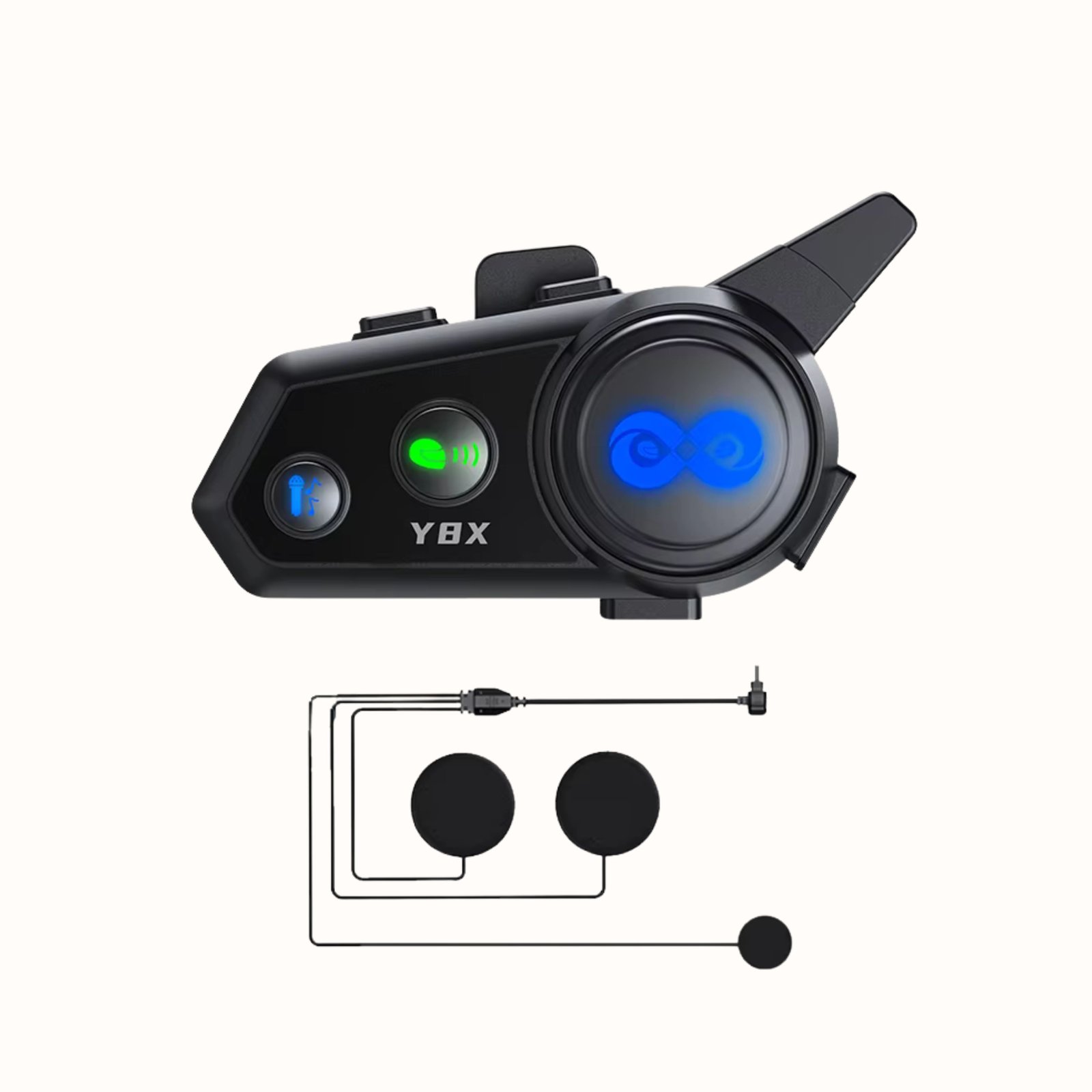 Y8X HELMET INTERCOM